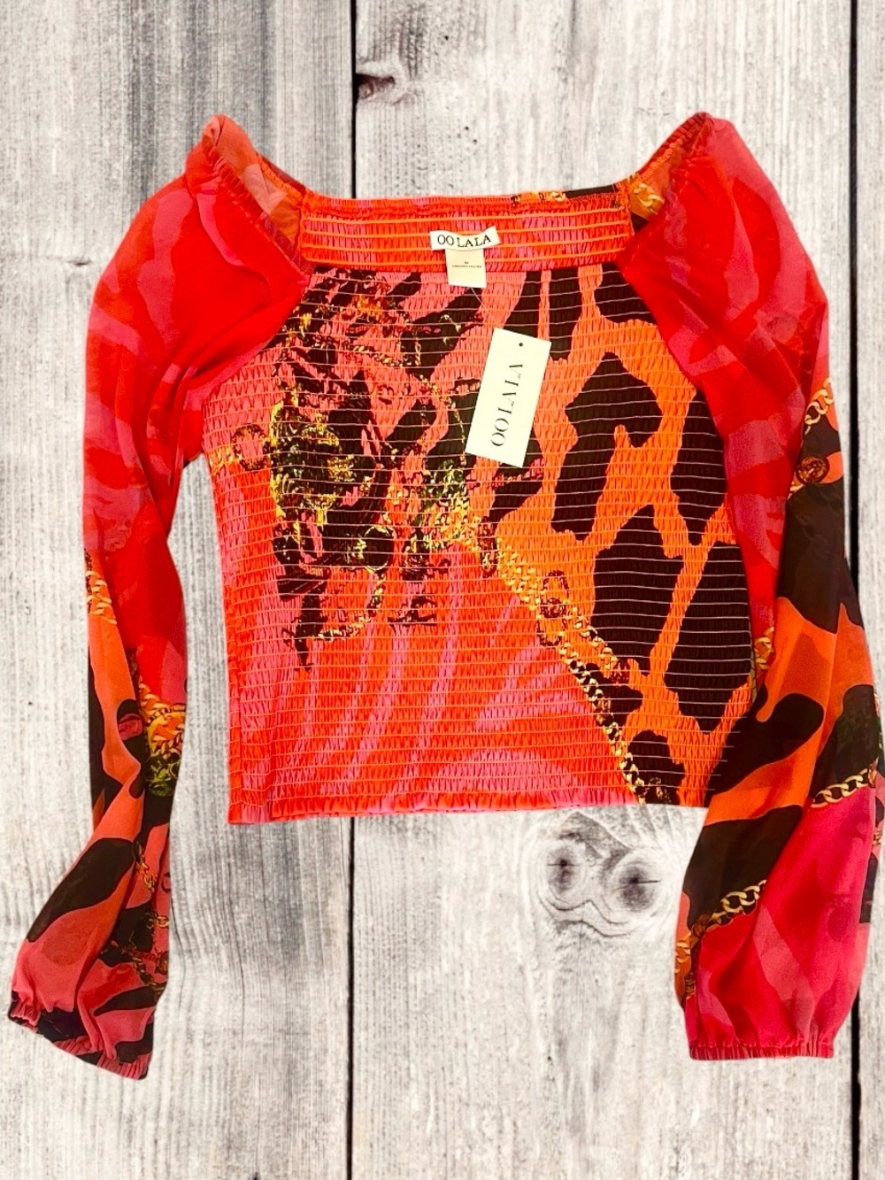 OO LALA Fuchsia Top